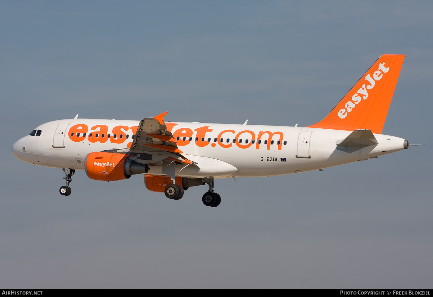 Aircraft Photo of G-EZDL | Airbus A319-111 | EasyJet | AirHistory.net #419791