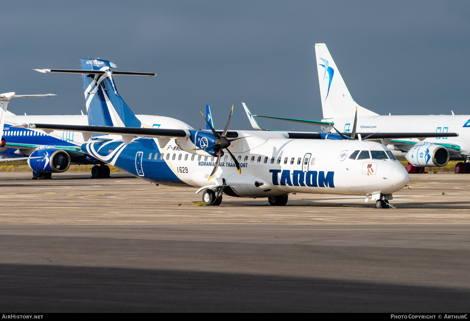 Aircraft Photo of F-WWEW | ATR ATR-72-600 (ATR-72-212A) | TAROM - Transporturile Aeriene Române | AirHistory.net #419794