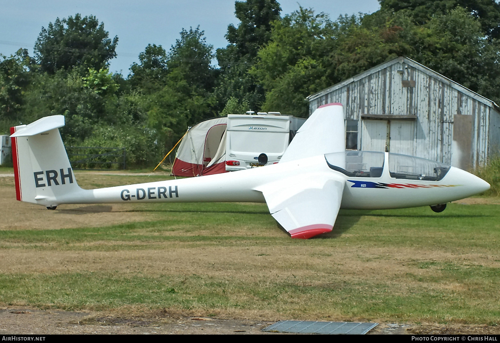 Aircraft Photo of G-DERH | Schleicher ASK-21 | AirHistory.net #419796