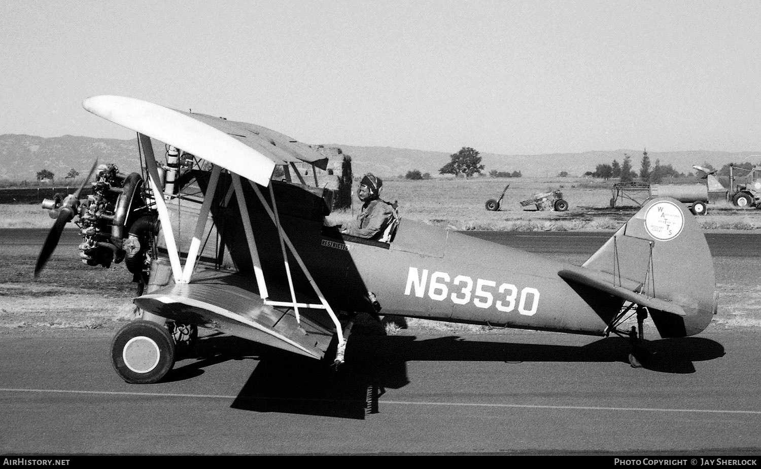 Aircraft Photo of N63530 | Stearman PT-17/R985 Kaydet (A75N1) | Watts Agricultural Aviation | AirHistory.net #419798