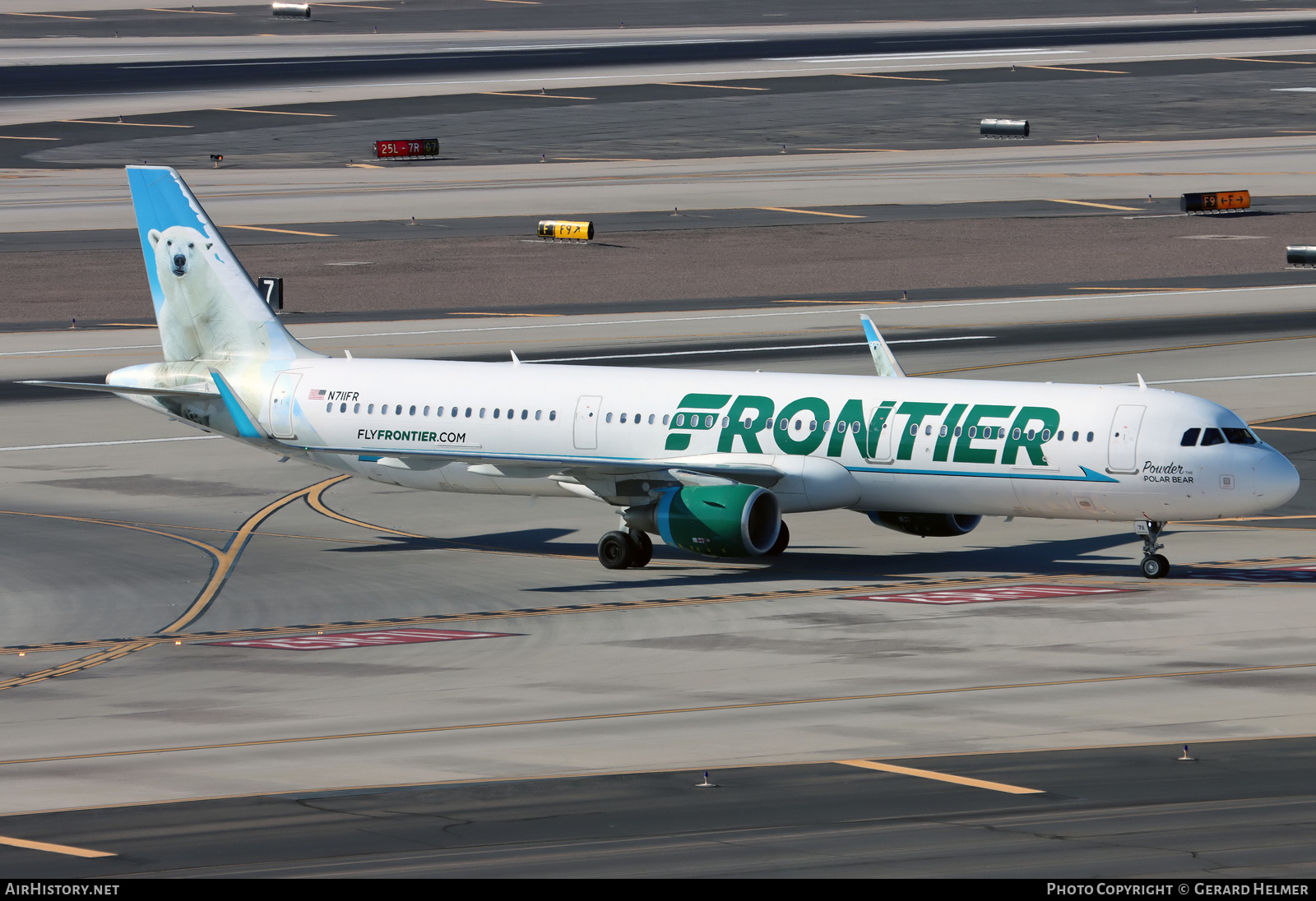 Aircraft Photo of N711FR | Airbus A321-211 | Frontier Airlines | AirHistory.net #419824