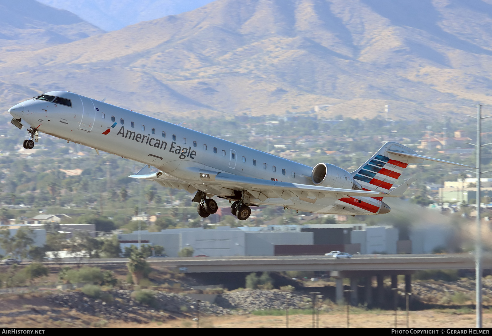 Aircraft Photo of N726SK | Bombardier CRJ-701ER (CL-600-2C10) | American Eagle | AirHistory.net #419829