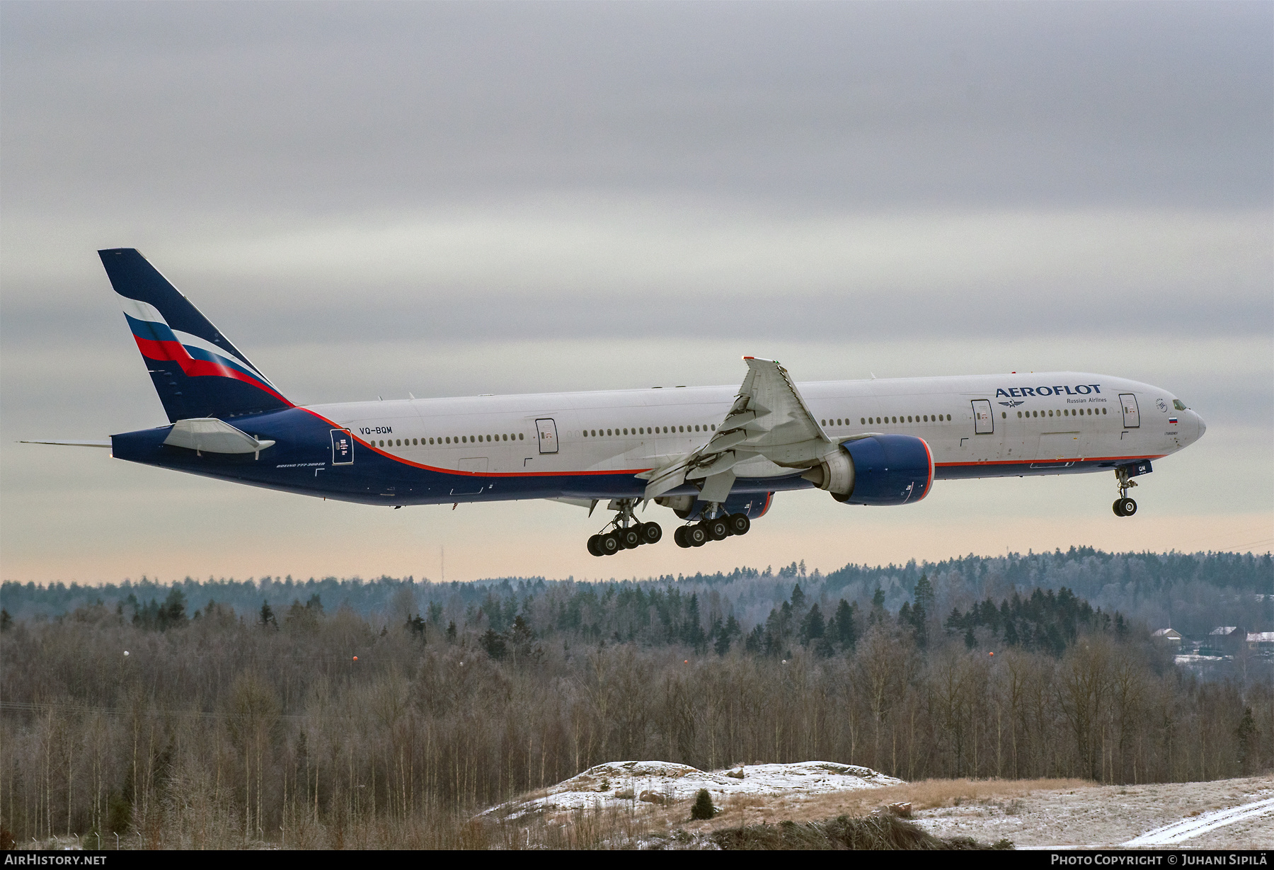 Aircraft Photo of VQ-BQM | Boeing 777-3M0/ER | Aeroflot - Russian Airlines | AirHistory.net #419845