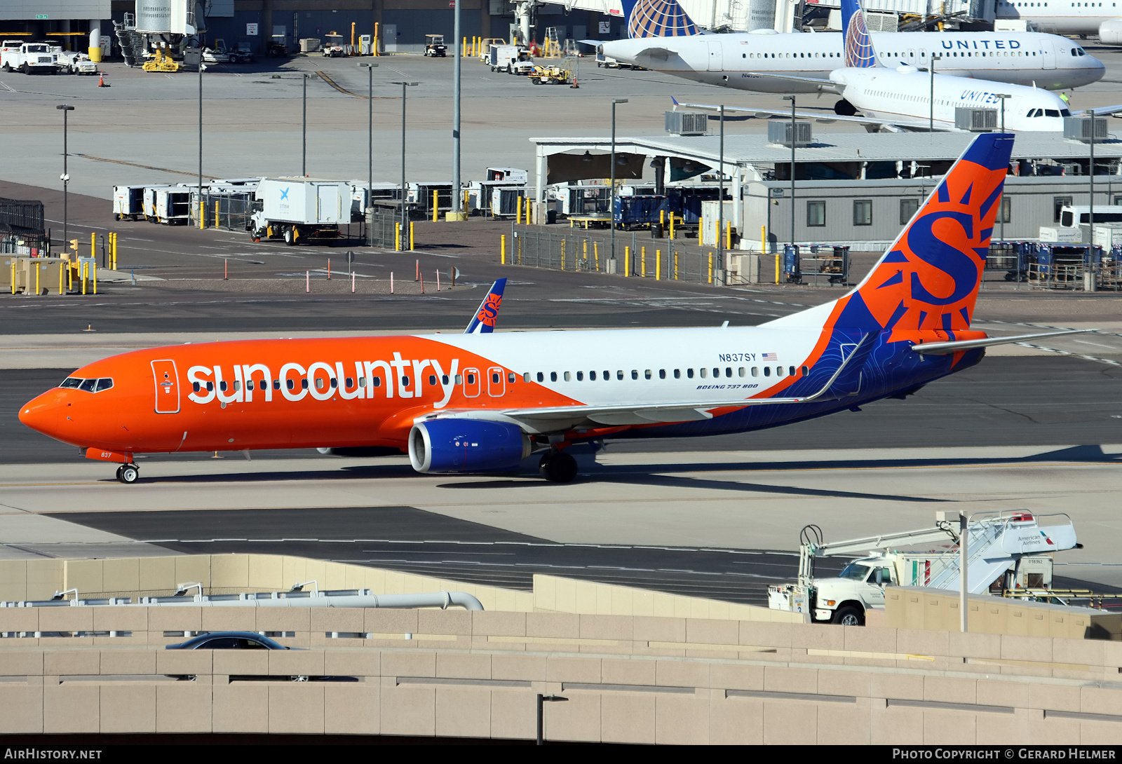 Aircraft Photo of N837SY | Boeing 737-8KN | Sun Country Airlines | AirHistory.net #419854