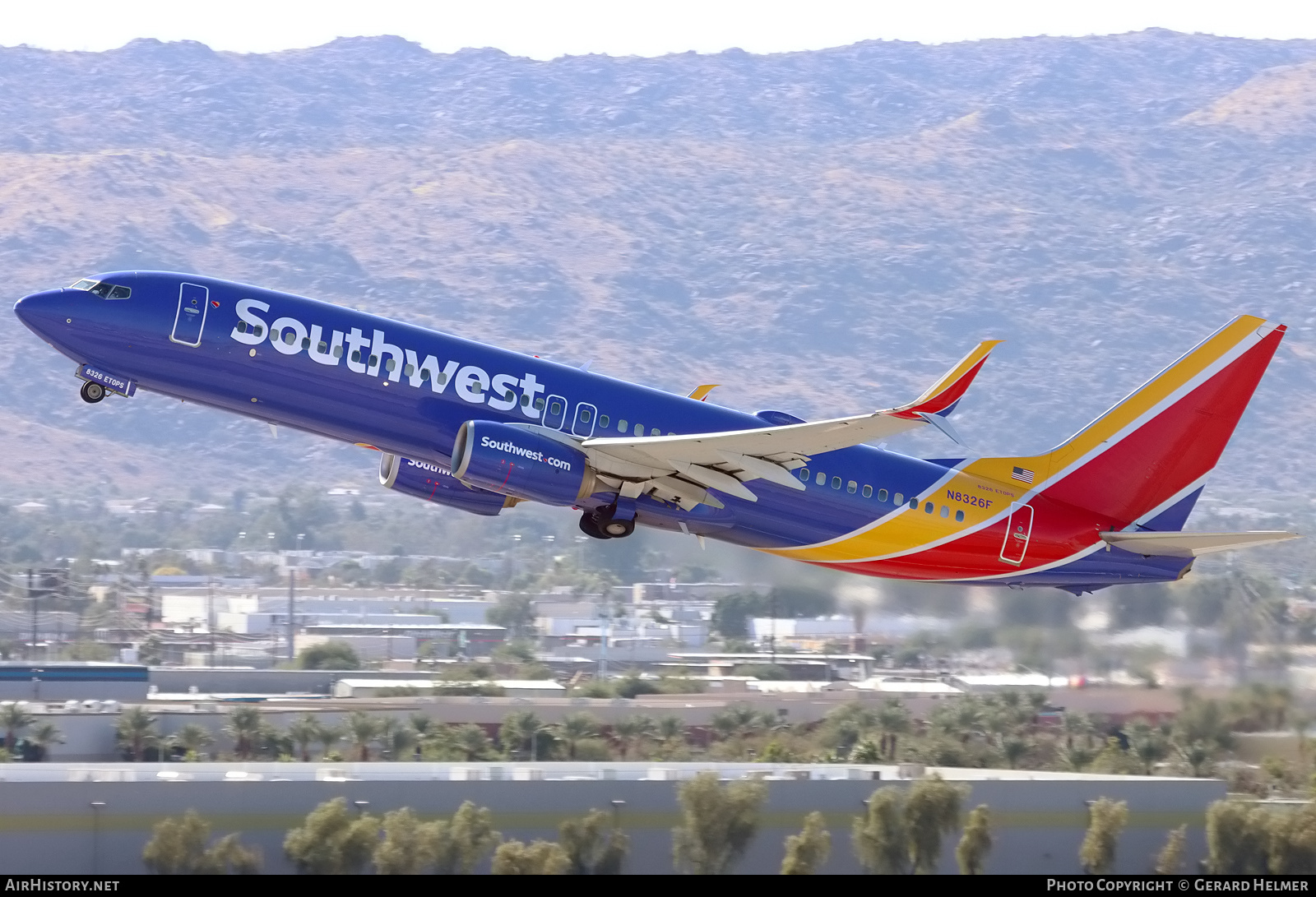 Aircraft Photo of N8326F | Boeing 737-8H4 | Southwest Airlines | AirHistory.net #419860