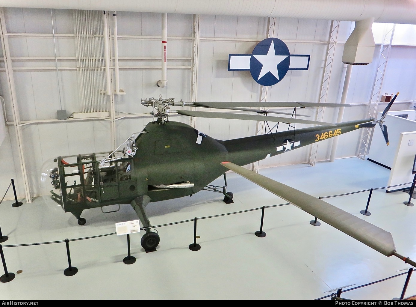 Aircraft Photo of 43-46645 / 346645 | Sikorsky H-5D | USA - Air Force | USA - Army | AirHistory.net #419871