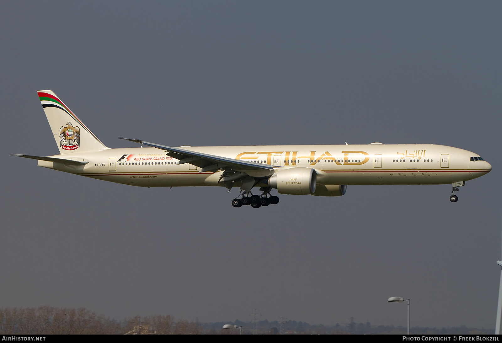 Aircraft Photo of A6-ETS | Boeing 777-3FX/ER | Etihad Airways | AirHistory.net #419876