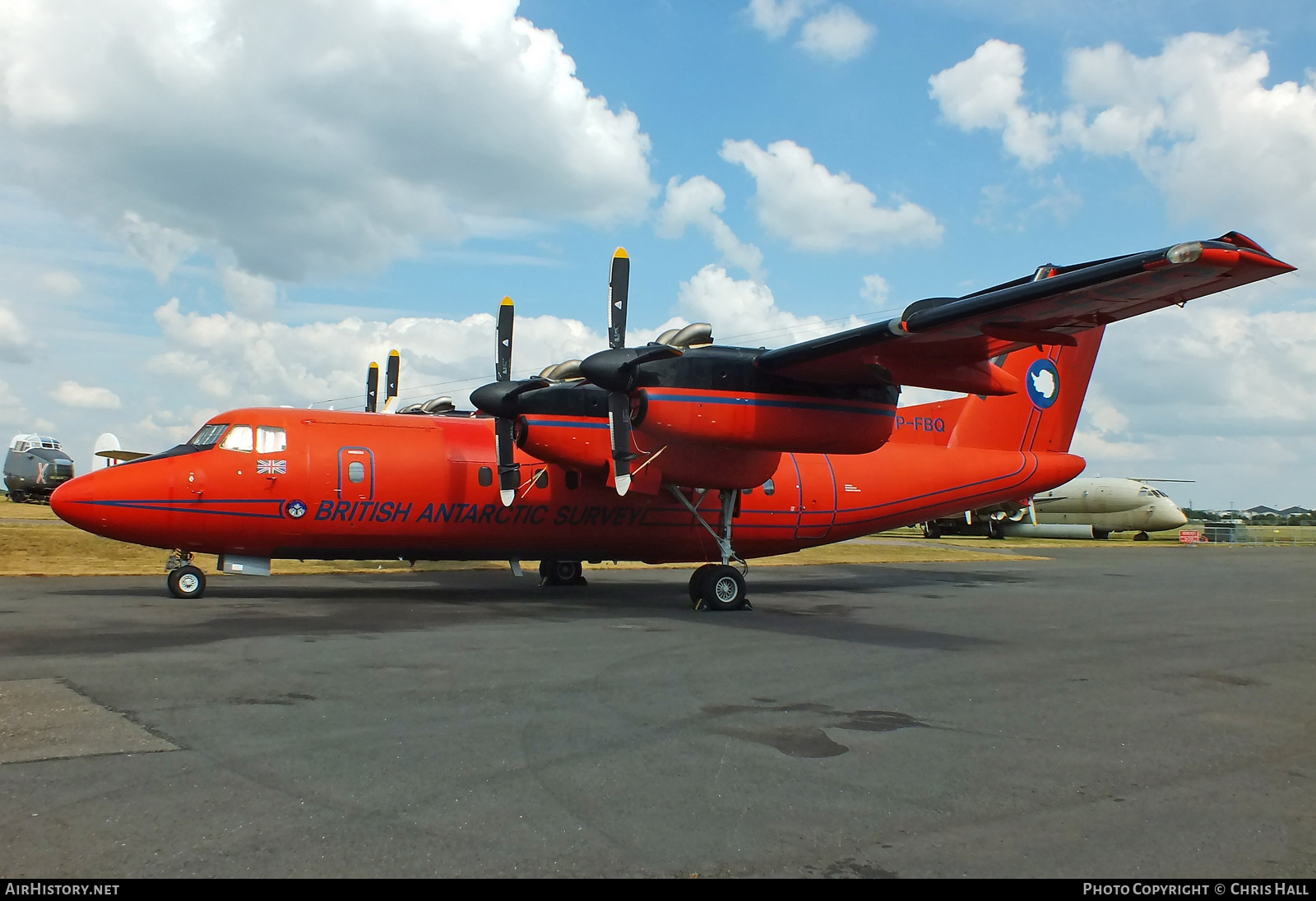 Aircraft Photo of VP-FBQ | De Havilland Canada DHC-7-110 Dash 7 | British Antarctic Survey | AirHistory.net #419885