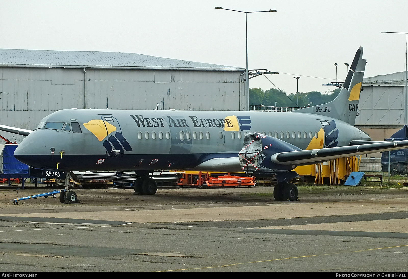 Aircraft Photo of SE-LPU | British Aerospace ATP | West Air Europe Cargo | AirHistory.net #419890
