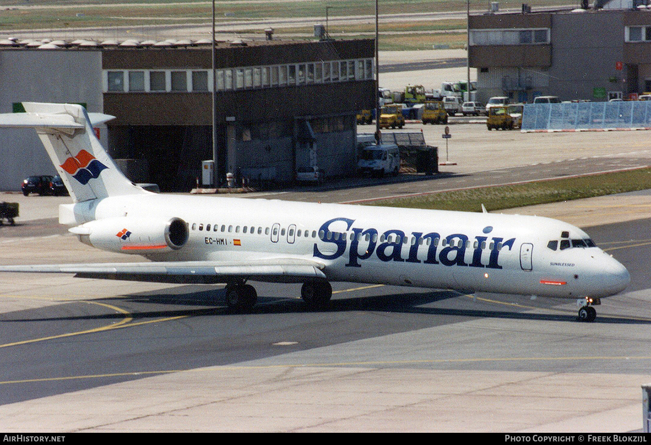 Aircraft Photo of EC-HMI | McDonnell Douglas MD-87 (DC-9-87) | Spanair | AirHistory.net #419932