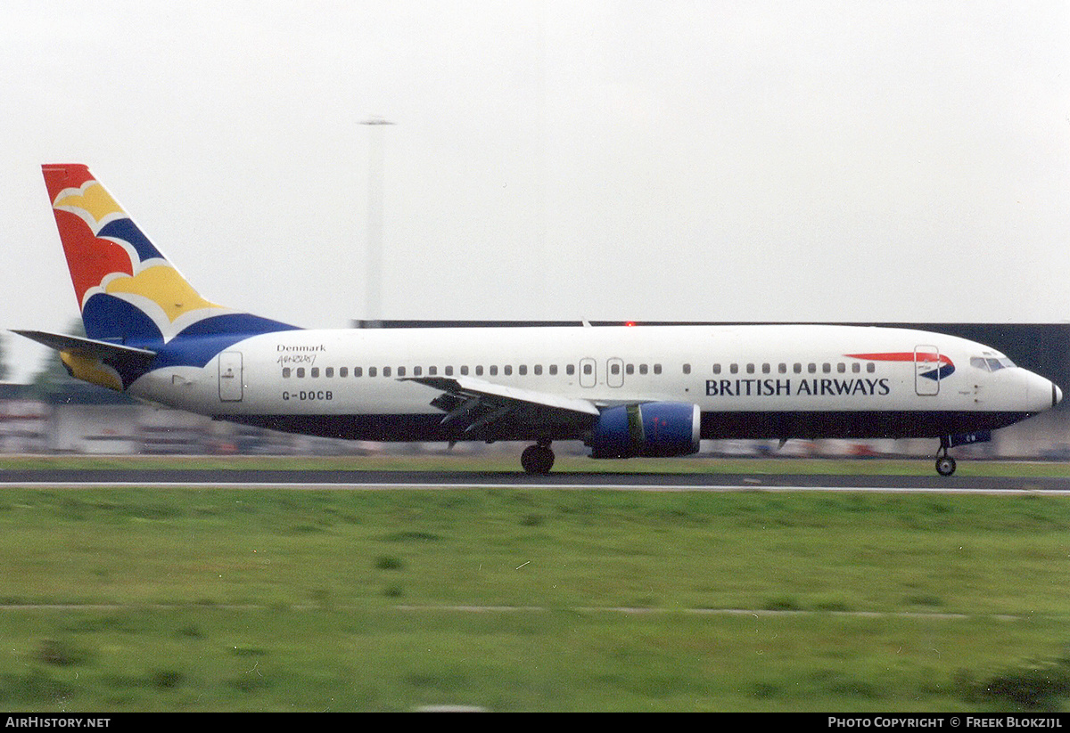 Aircraft Photo of G-DOCB | Boeing 737-436 | British Airways | AirHistory.net #419934