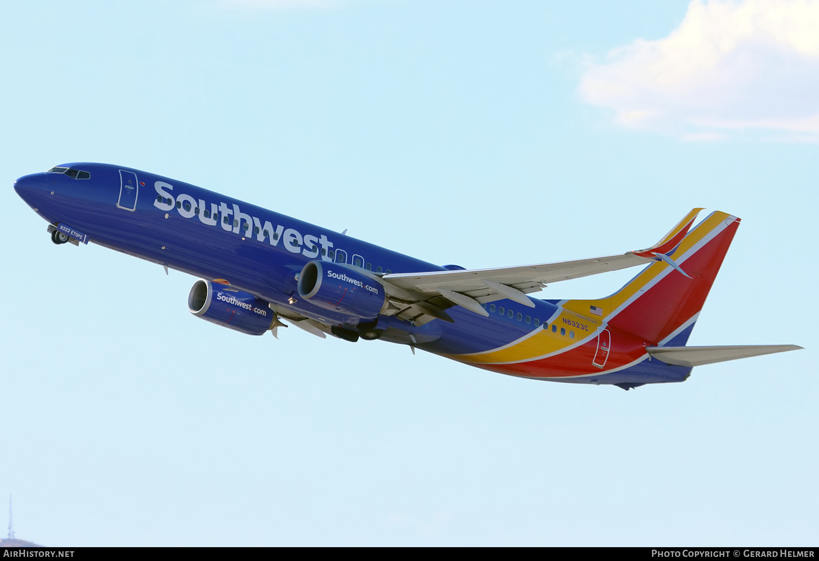 Aircraft Photo of N8323C | Boeing 737-8H4 | Southwest Airlines | AirHistory.net #419944