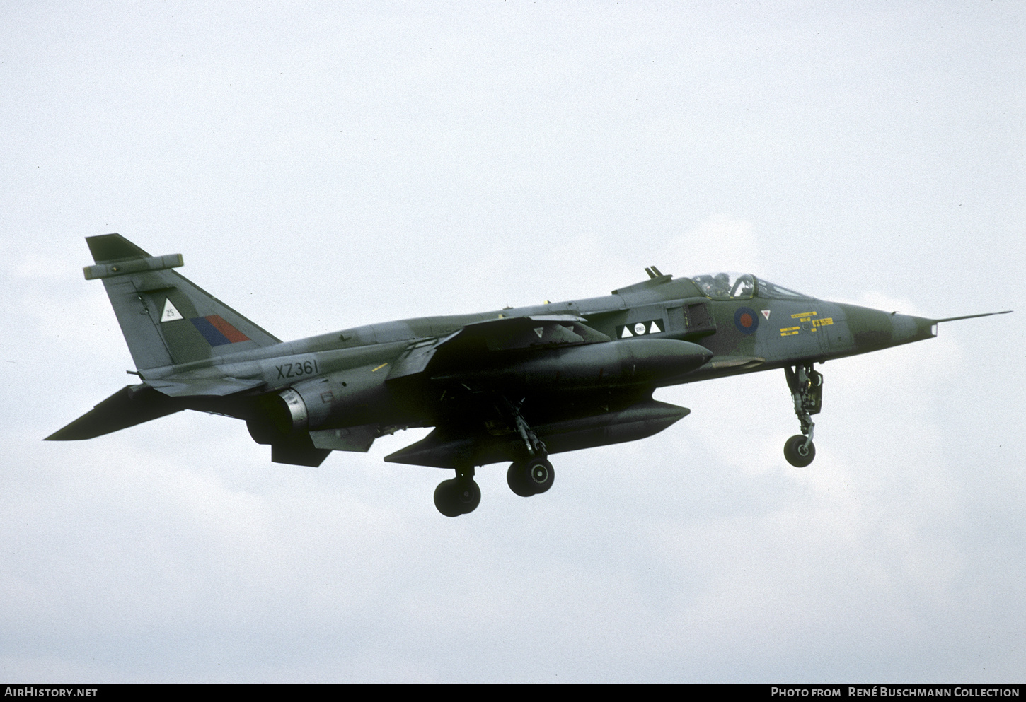 Aircraft Photo of XZ361 | Sepecat Jaguar GR1A | UK - Air Force | AirHistory.net #419946