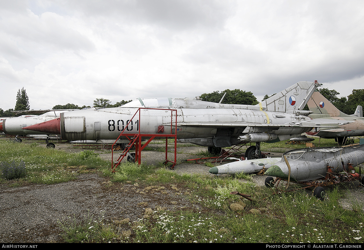 Aircraft Photo of 8001 | Mikoyan-Gurevich MiG-21PFM | Czechoslovakia - Air Force | AirHistory.net #419953