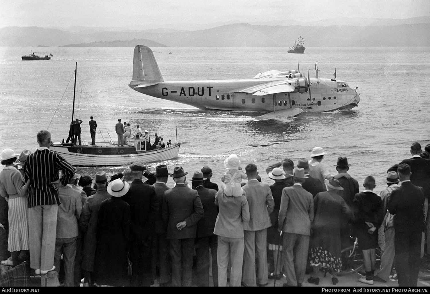 Aircraft Photo of G-ADUT | Short S-23 Empire | Imperial Airways | AirHistory.net #419959