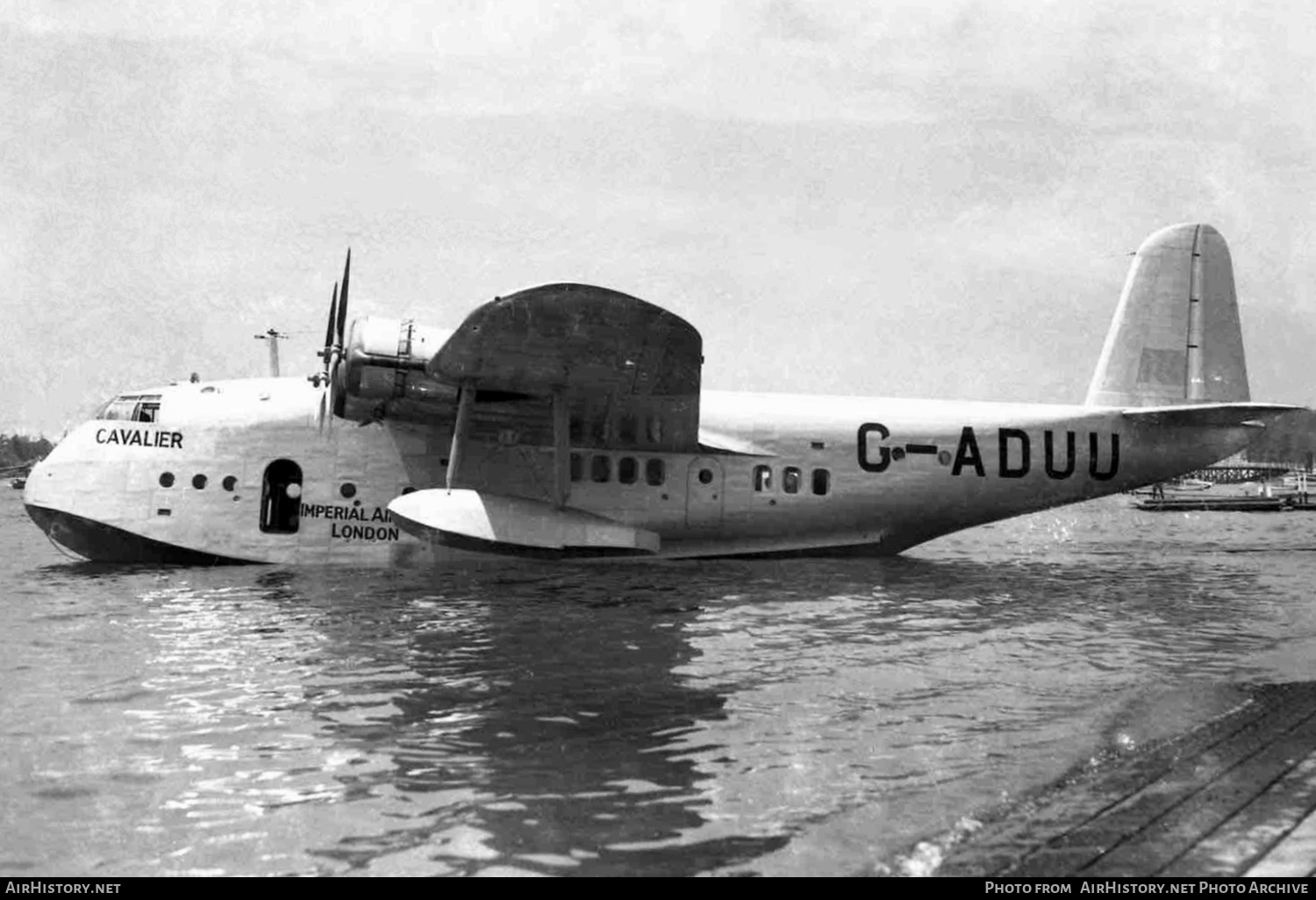 Aircraft Photo of G-ADUU | Short S-23 Empire | Imperial Airways | AirHistory.net #419961
