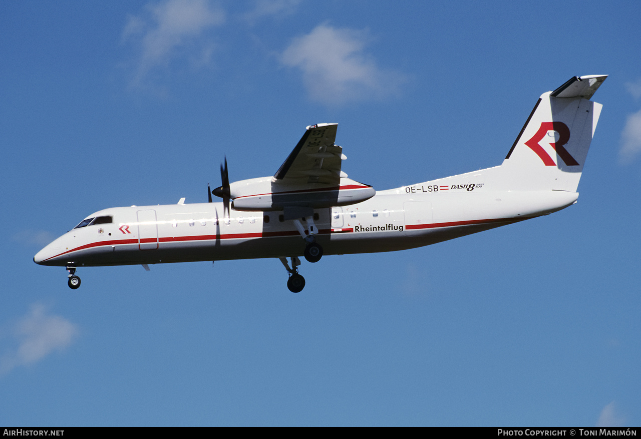 Aircraft Photo of OE-LSB | Bombardier DHC-8-314Q Dash 8 | Rheintalflug | AirHistory.net #419986