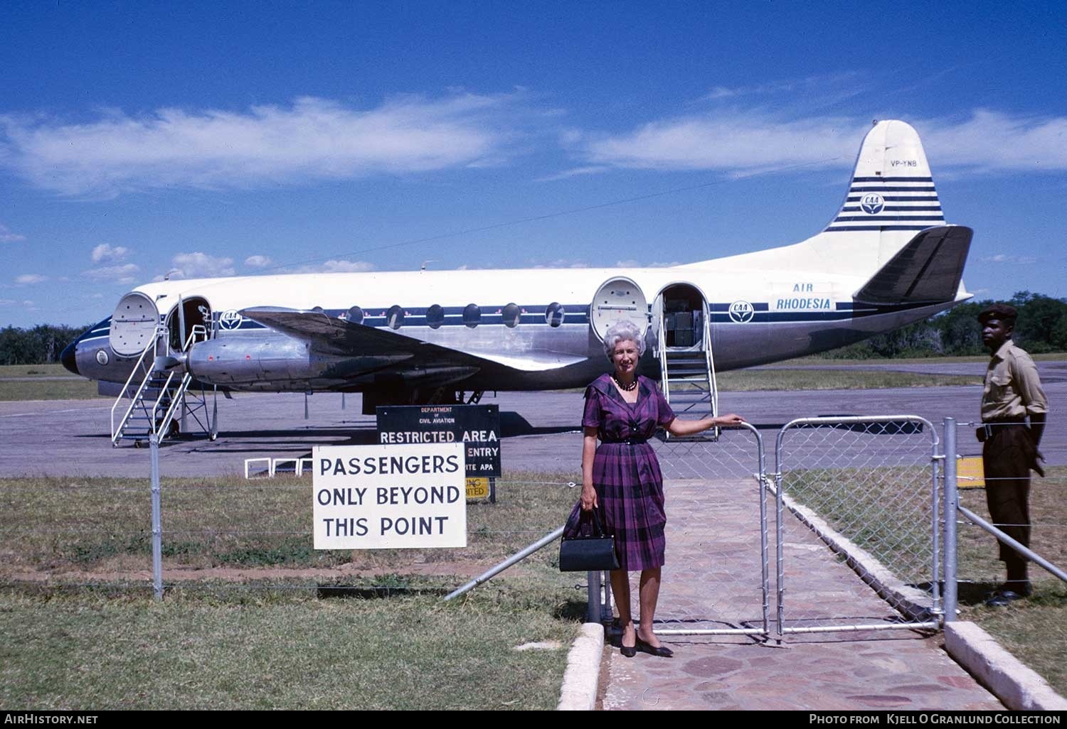 Aircraft Photo of VP-YNB | Vickers 748D Viscount | Central African Airways - CAA | AirHistory.net #419987
