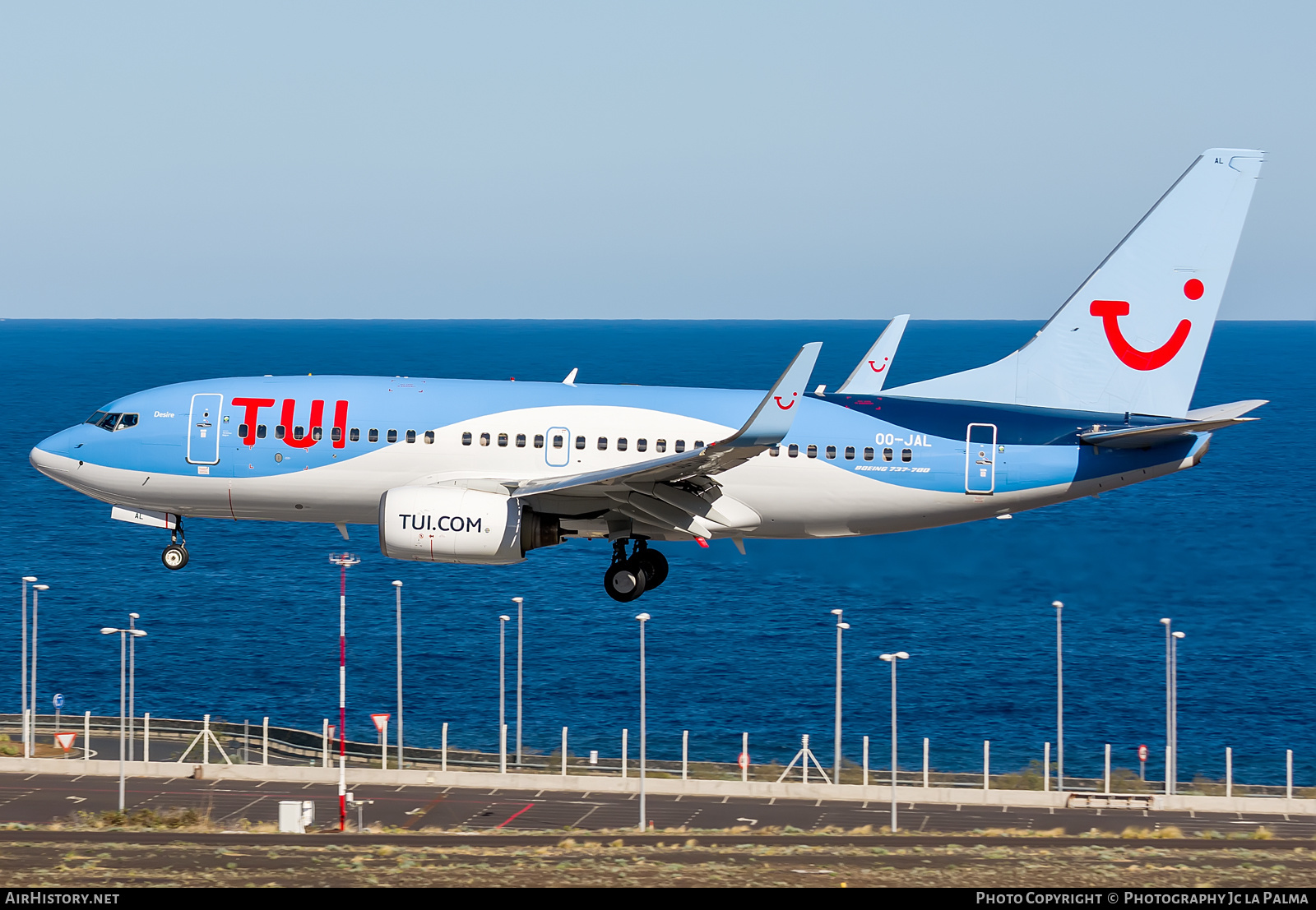 Aircraft Photo of OO-JAL | Boeing 737-7K2 | TUI | AirHistory.net #419993