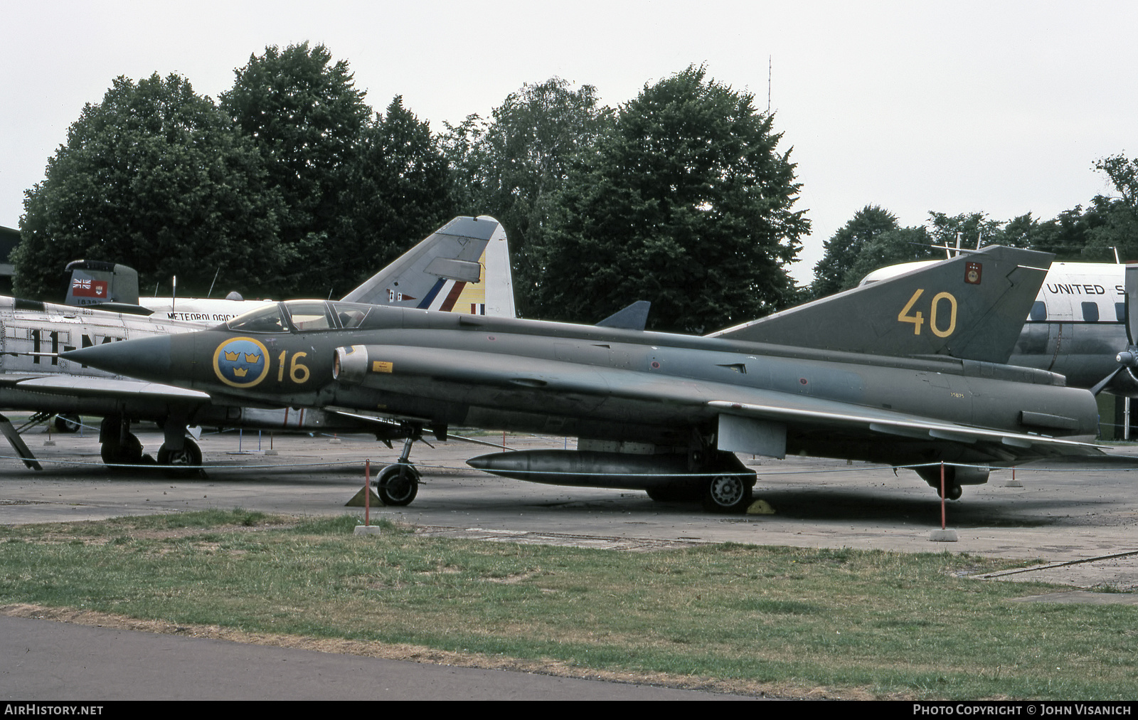 Aircraft Photo of 35075 | Saab J35A Draken | Sweden - Air Force | AirHistory.net #419999