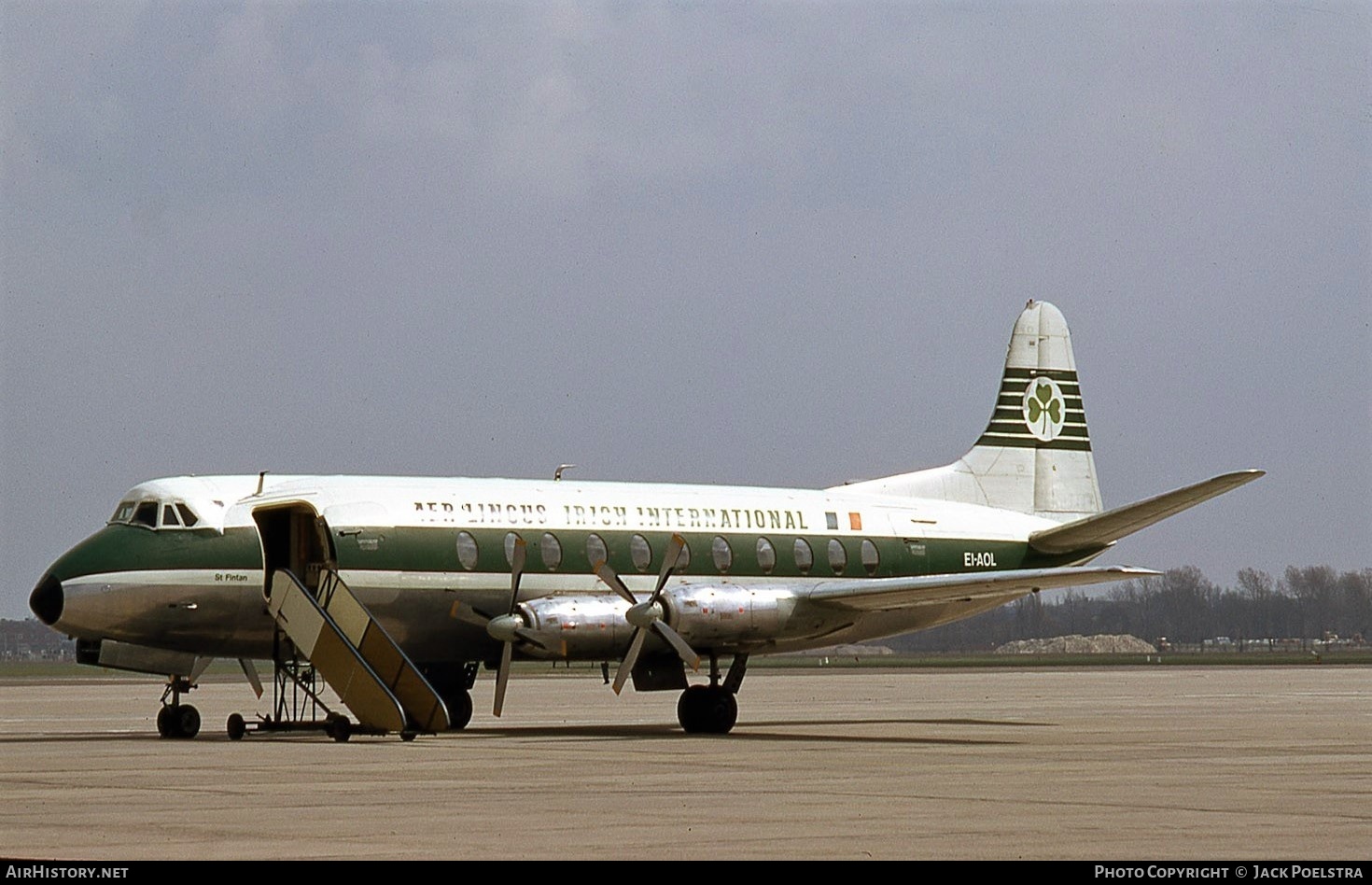Aircraft Photo of EI-AOL | Vickers 803 Viscount | Aer Lingus - Irish International Airlines | AirHistory.net #420001