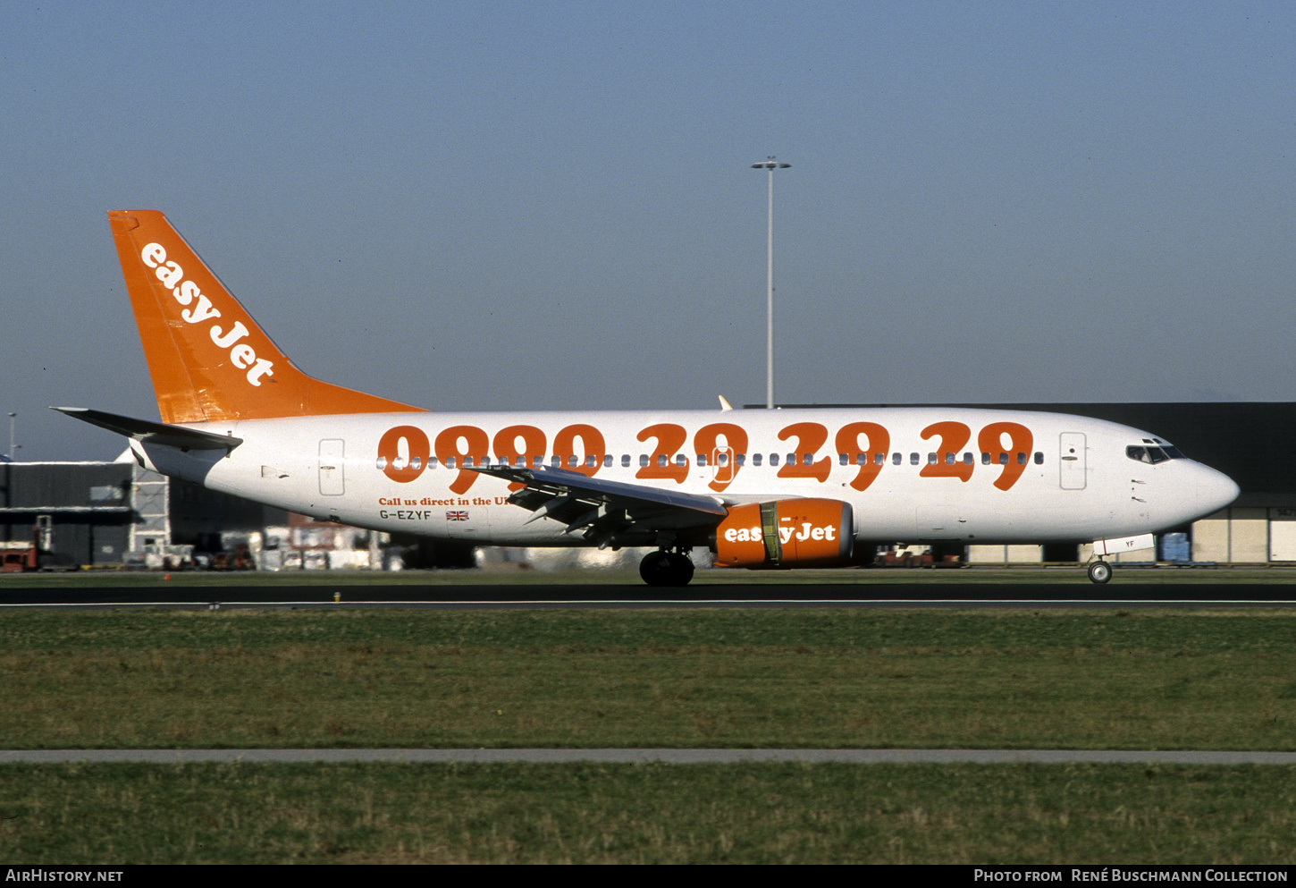Aircraft Photo of G-EZYF | Boeing 737-375 | EasyJet | AirHistory.net #420009