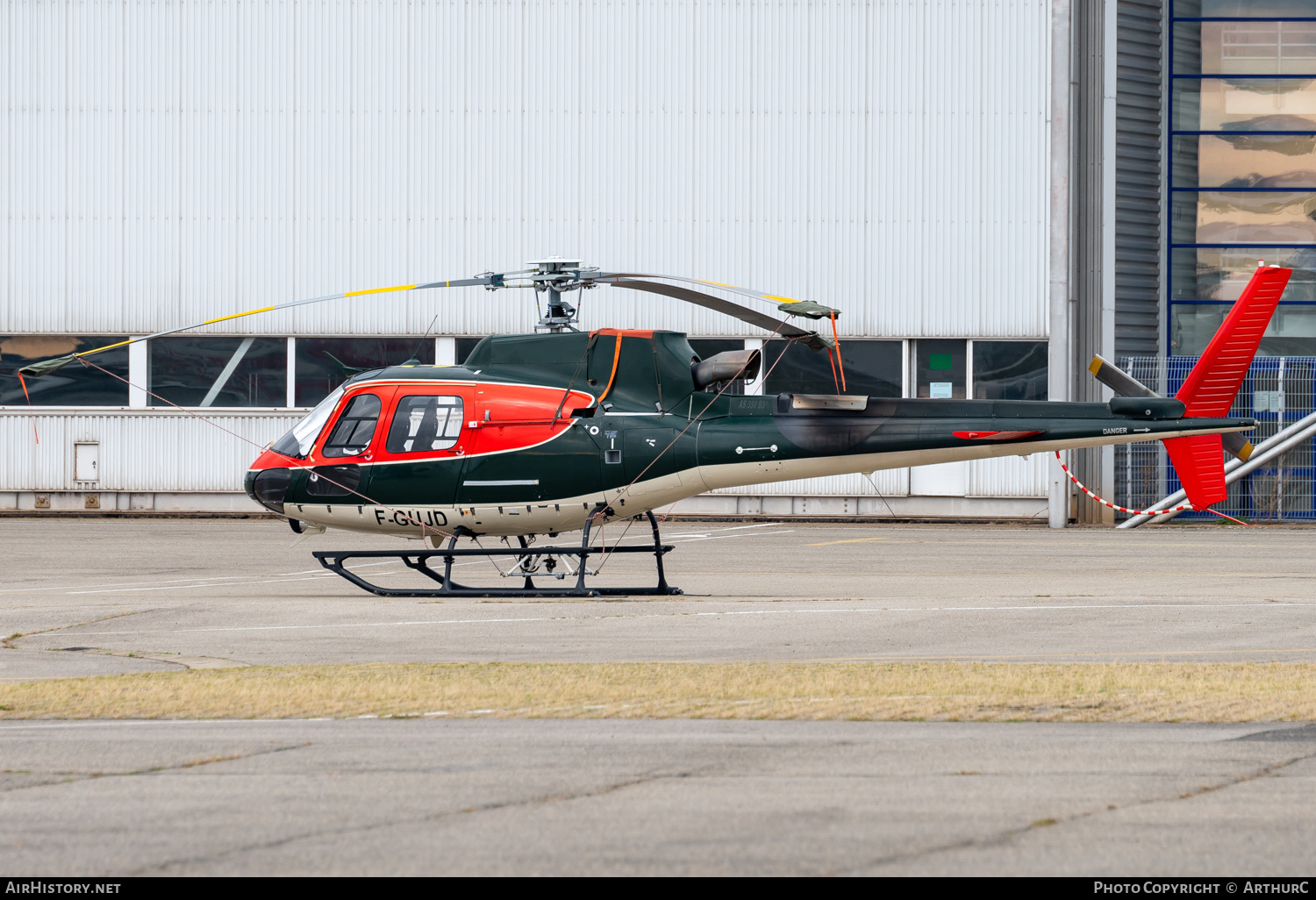 Aircraft Photo of F-GUJD | Aerospatiale AS-350B-3+ Ecureuil | AirHistory.net #420018