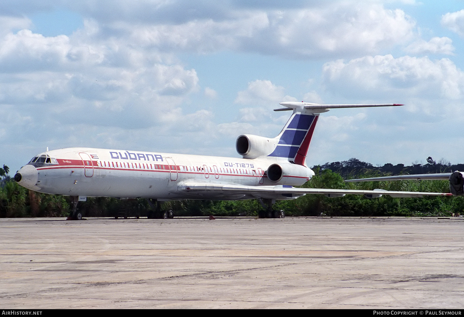Aircraft Photo of CU-T1275 | Tupolev Tu-154M | Cubana | AirHistory.net #420036