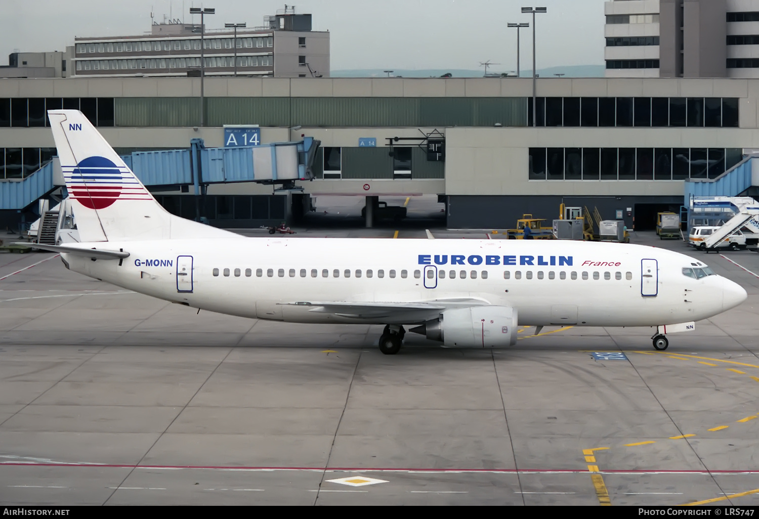 Aircraft Photo of G-MONN | Boeing 737-33A | Euroberlin France | AirHistory.net #420042