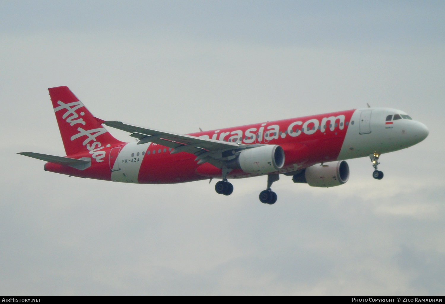 Aircraft Photo of PK-AZA | Airbus A320-214 | AirAsia | AirHistory.net #420059