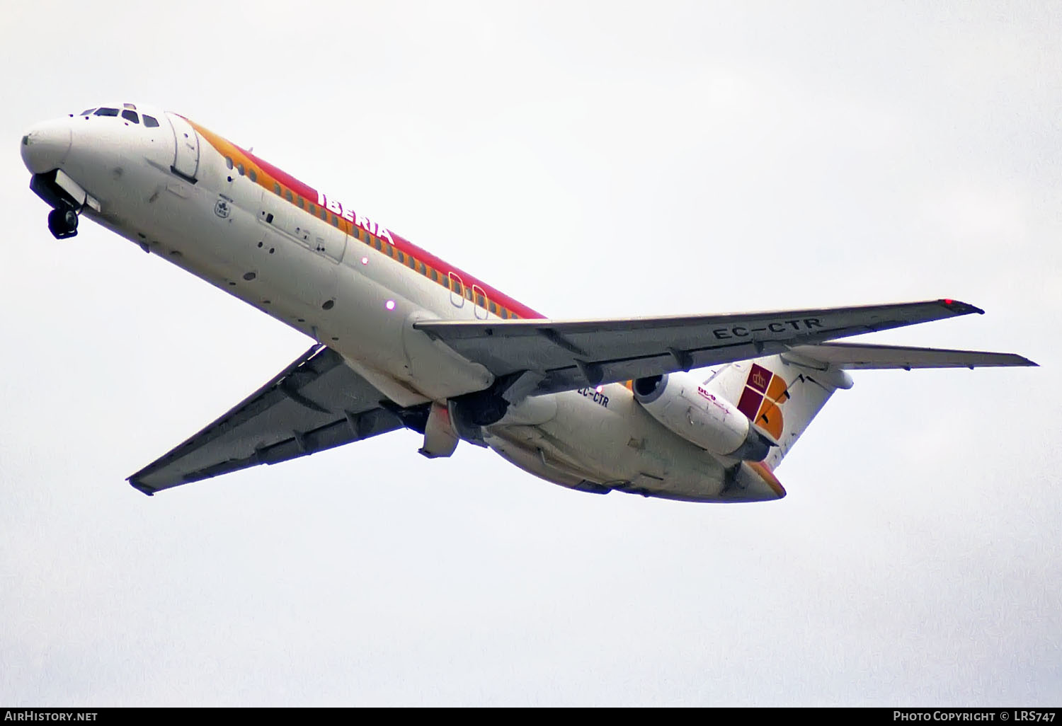 Aircraft Photo of EC-CTR | McDonnell Douglas DC-9-34CF | Iberia | AirHistory.net #420065
