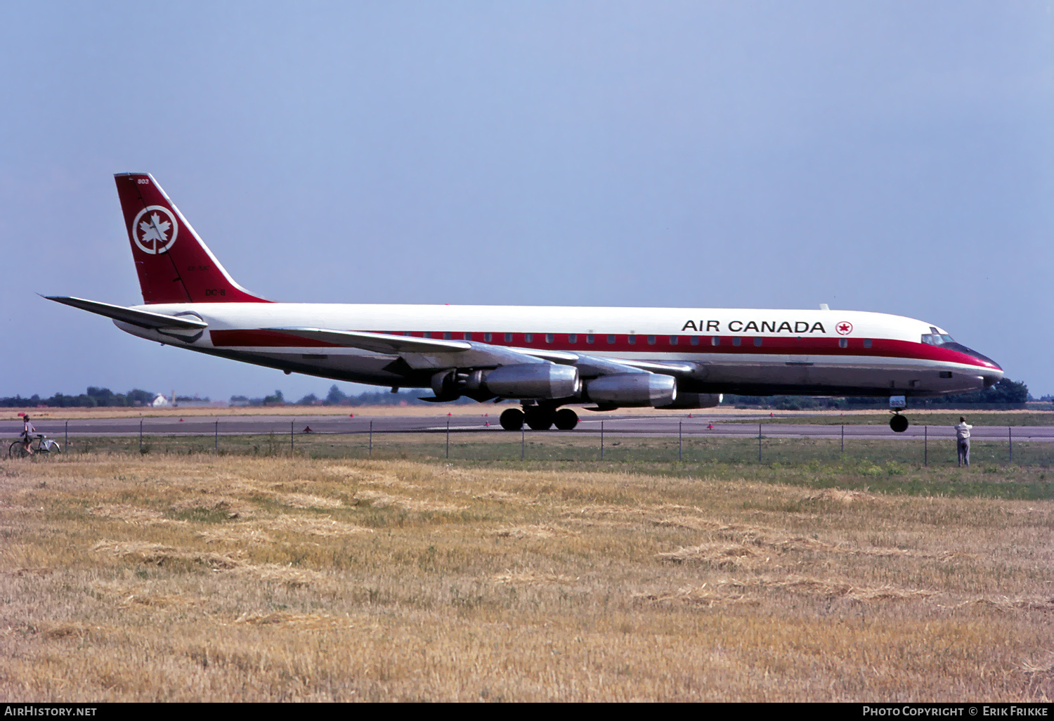 Aircraft Photo of CF-TJC | Douglas DC-8-43 | Air Canada | AirHistory.net #420079