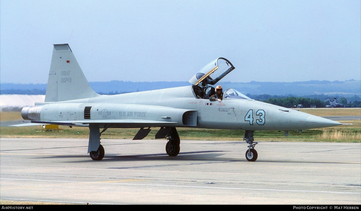 Aircraft Photo of 74-1543 / 01543 | Northrop F-5E Tiger II | USA - Air Force | AirHistory.net #420085