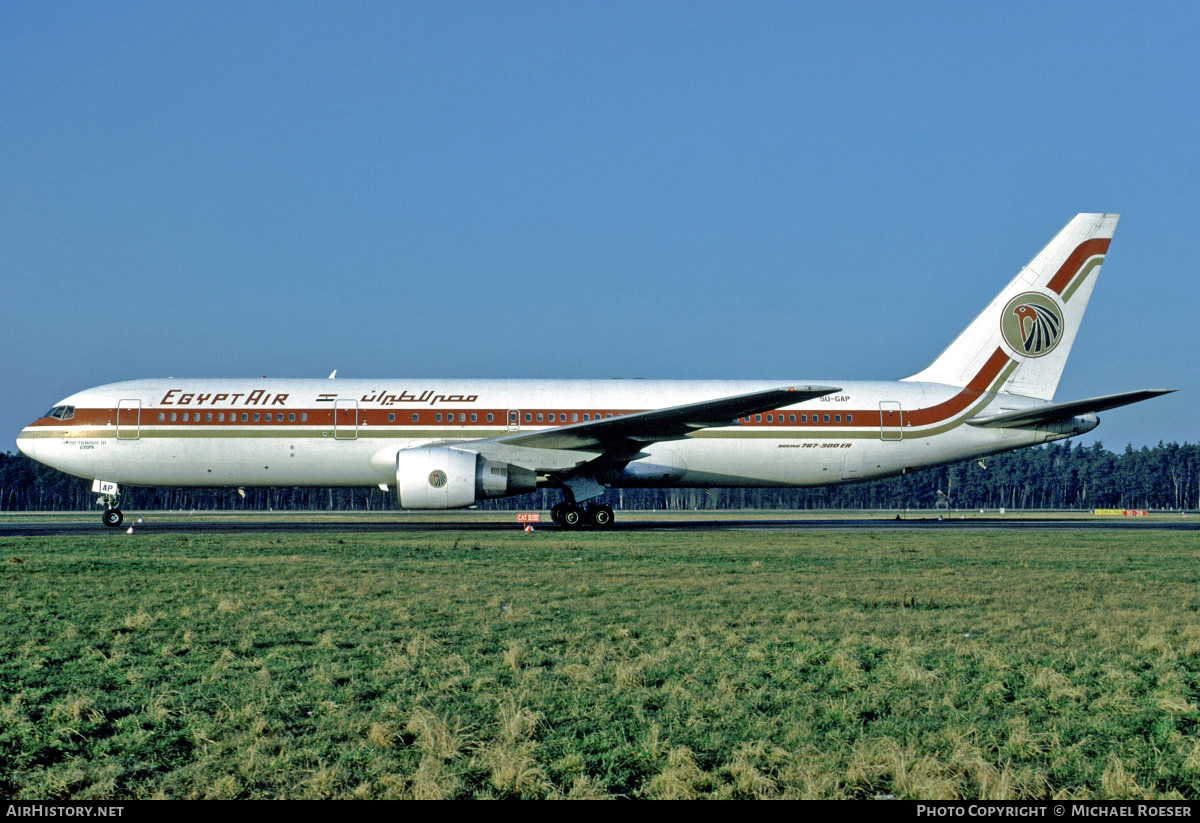 Aircraft Photo of SU-GAP | Boeing 767-366/ER | EgyptAir | AirHistory.net #420102