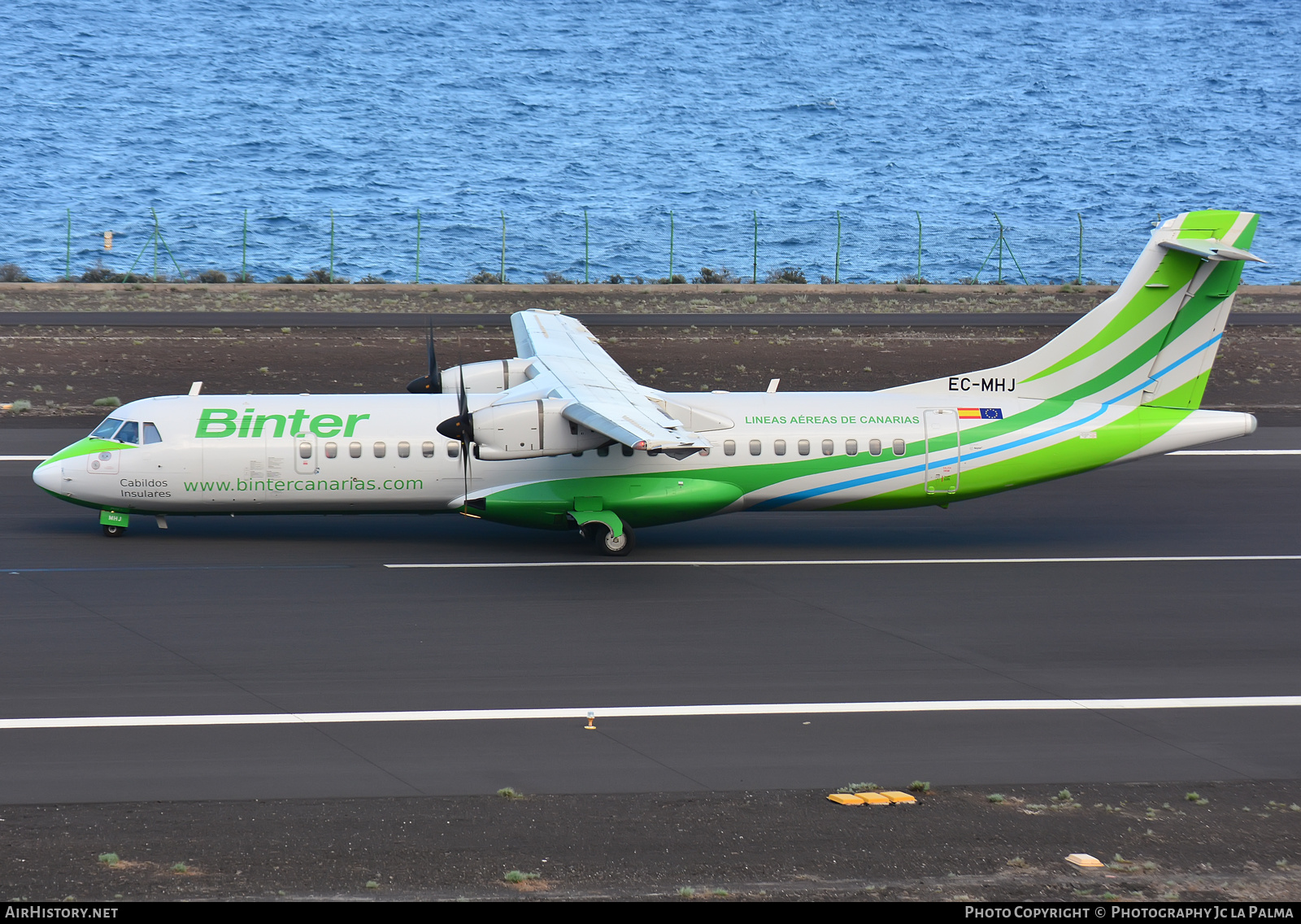 Aircraft Photo of EC-MHJ | ATR ATR-72-500 (ATR-72-212A) | Binter Canarias | AirHistory.net #420103