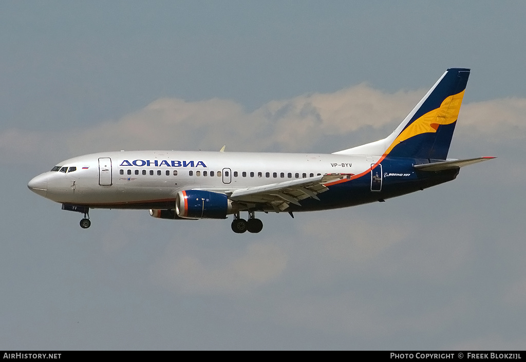 Aircraft Photo of VP-BYV | Boeing 737-5Q8 | Donavia | AirHistory.net #420131
