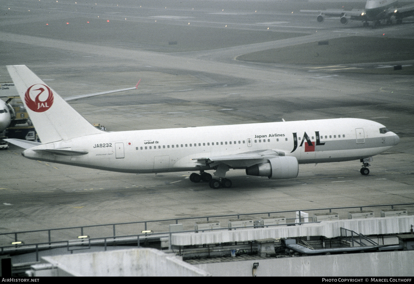 Aircraft Photo of JA8232 | Boeing 767-246 | Japan Airlines - JAL | AirHistory.net #420132