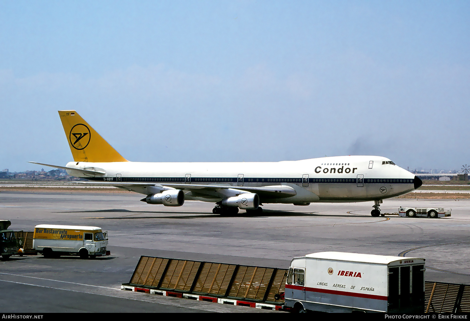 Aircraft Photo of D-ABYF | Boeing 747-230B | Condor Flugdienst | AirHistory.net #420134