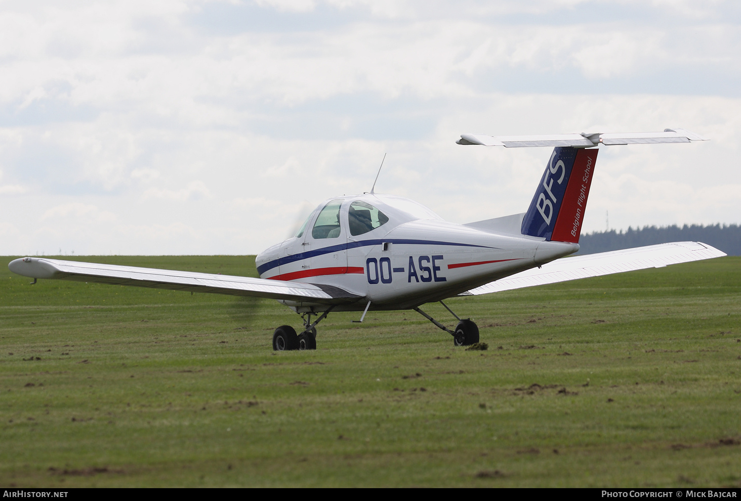 Aircraft Photo of OO-ASH | Beech 77 Skipper | BFS - Belgian Flight School | AirHistory.net #420136