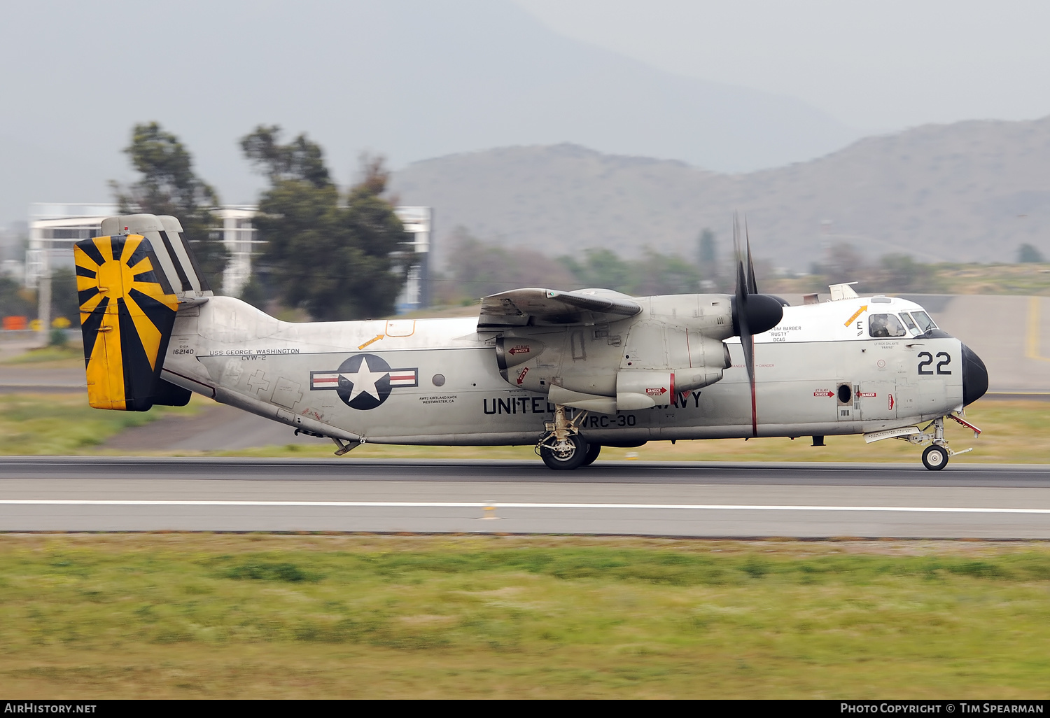 Aircraft Photo of 162140 | Grumman C-2A Greyhound | USA - Navy | AirHistory.net #420156