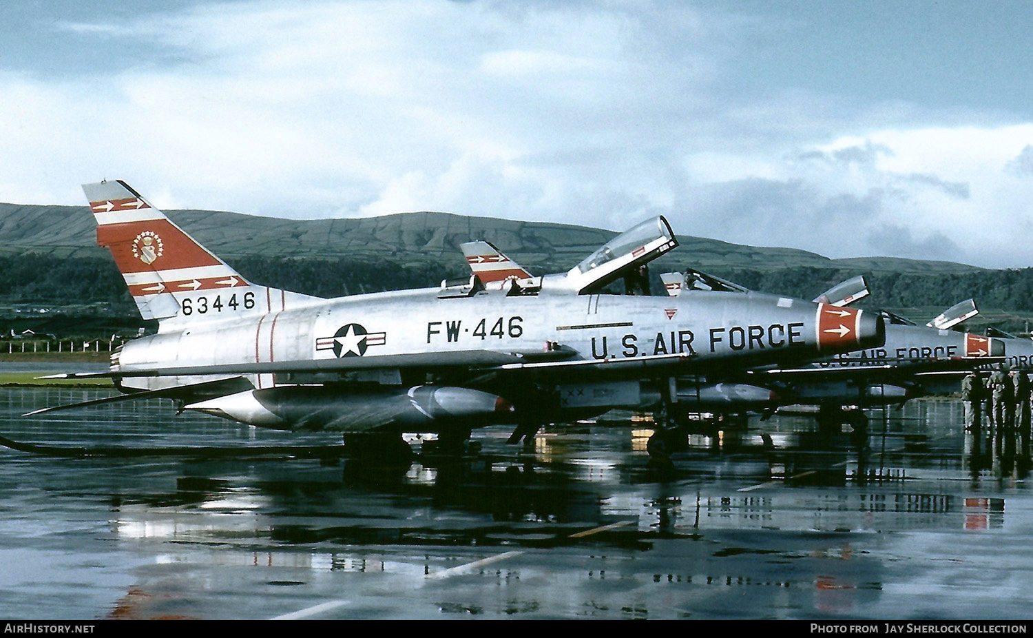 Aircraft Photo of 56-3446 / 63446 | North American F-100D Super Sabre | USA - Air Force | AirHistory.net #420161