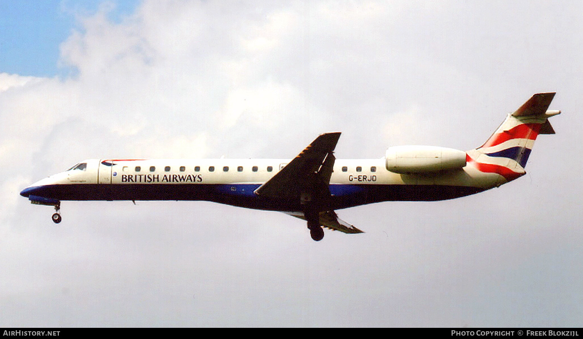 Aircraft Photo of G-ERJD | Embraer ERJ-145EP (EMB-145EP) | British Airways | AirHistory.net #420165