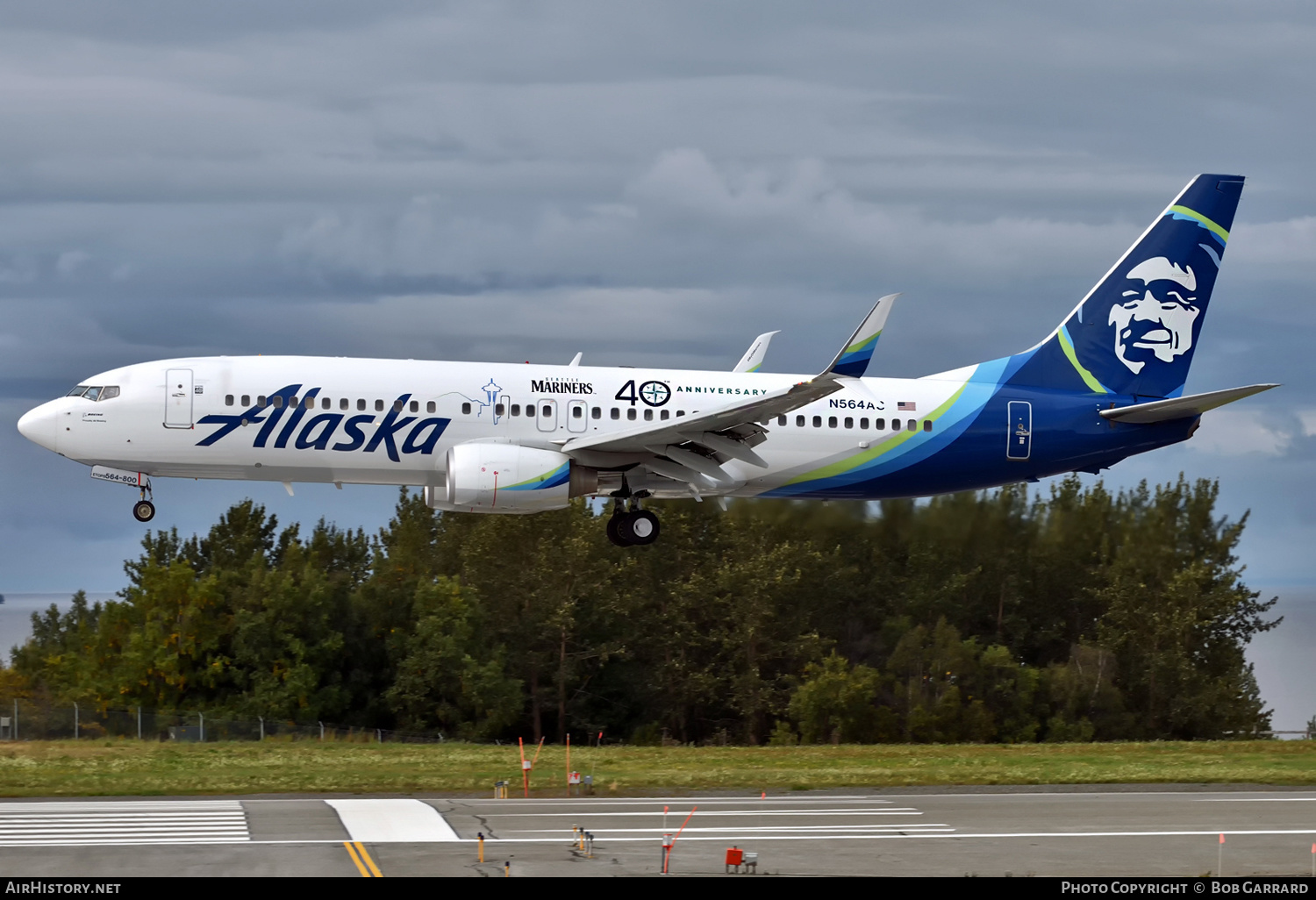 Aircraft Photo of N564AS | Boeing 737-890 | Alaska Airlines | AirHistory.net #420178