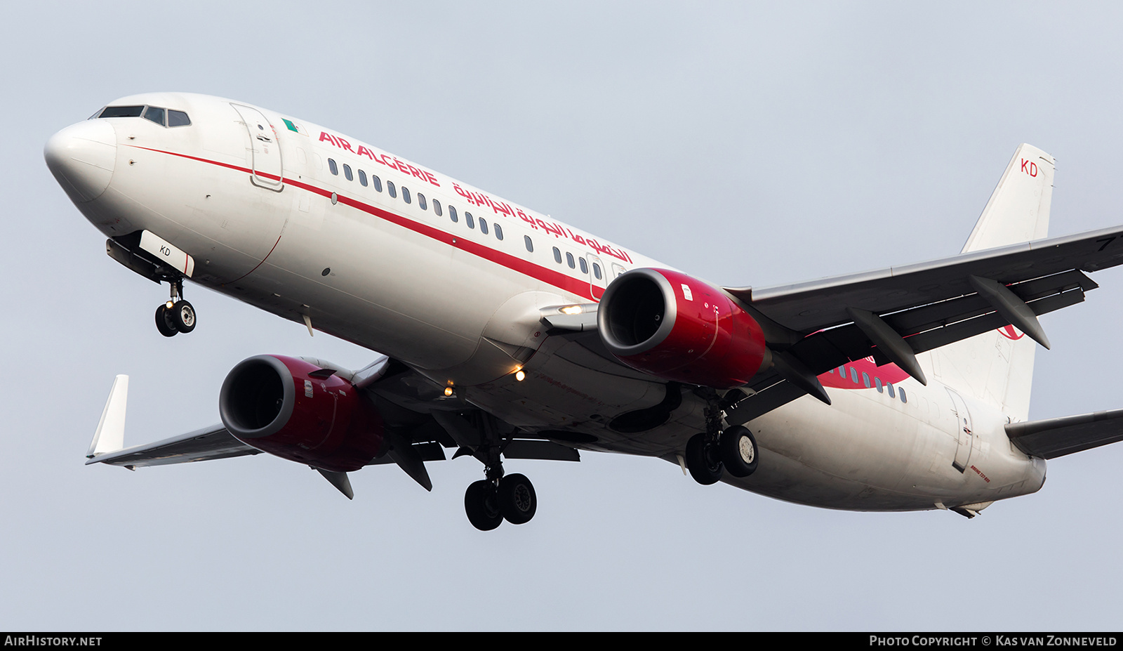 Aircraft Photo of 7T-VKD | Boeing 737-8D6 | Air Algérie | AirHistory.net #420198