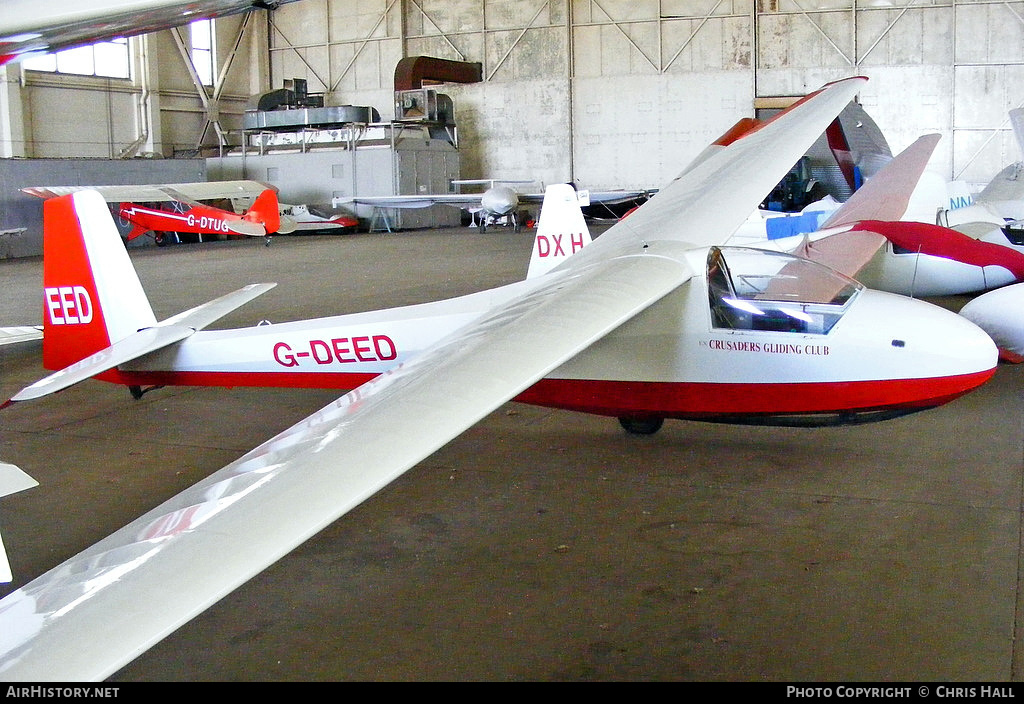 Aircraft Photo of G-DEED | Schleicher K-8B | Crusaders Gliding Club | AirHistory.net #420222