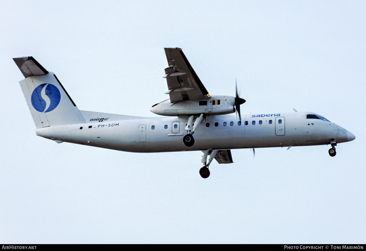 Aircraft Photo of PH-SDM | De Havilland Canada DHC-8-311 Dash 8 | Sabena | AirHistory.net #420227