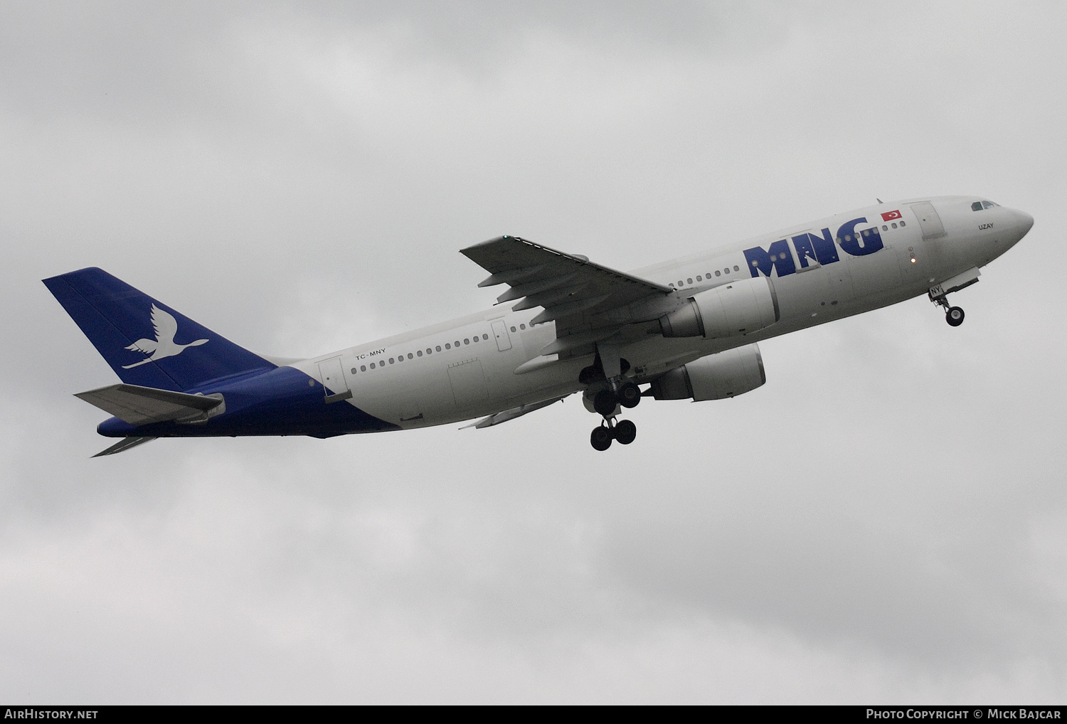 Aircraft Photo of TC-MNY | Airbus A300B4-203FF | MNG Airlines | AirHistory.net #420260