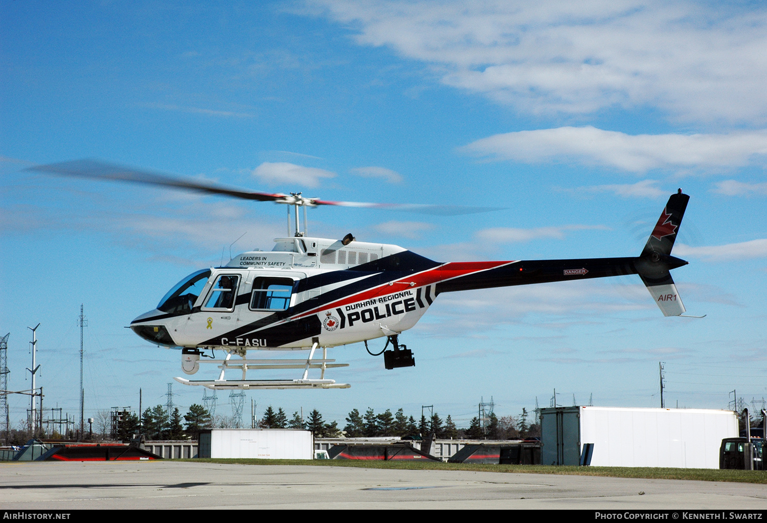 Aircraft Photo of C-FASU | Bell 206B-3 JetRanger III | Durham Regional Police | AirHistory.net #420263