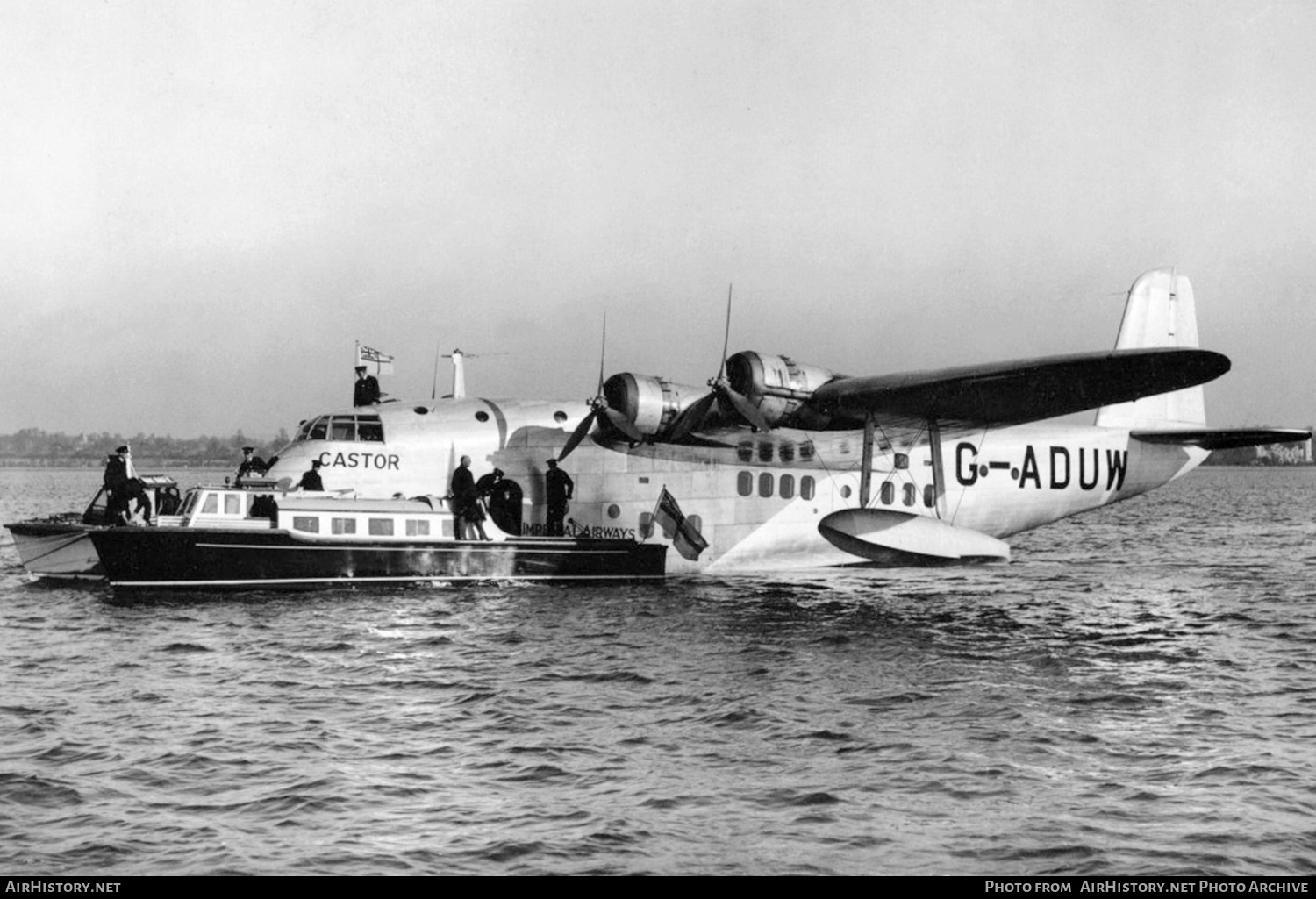 Aircraft Photo of G-ADUW | Short S-23 Empire | Imperial Airways | AirHistory.net #420265