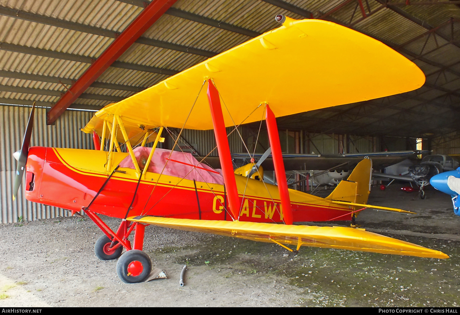 Aircraft Photo of G-ALWW | De Havilland D.H. 82A Tiger Moth II | AirHistory.net #420267